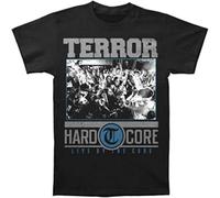 Terror Hardcore T Shirt Graphic Unisex Tee Black L