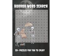 Terror in the Letters: Horror Word Search Puzzle Book: Easy to Read Word Search, Horror themed | 50+ Puzzle for You to Enjoy | Great for gifts, Holidays, and Stress Relief