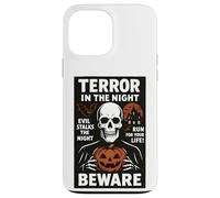 Terror in the Night Head Pumpkin Case for iPhone 13 Pro Max