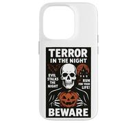 Terror in the Night Head Pumpkin Case for iPhone 14 Pro