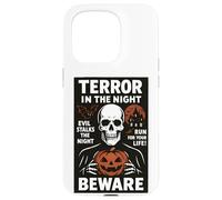 Terror in the Night Head Pumpkin Case for iPhone 15 Pro