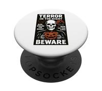 Terror in the Night Head Pumpkin PopSockets Adhesive PopGrip