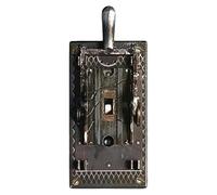 Terror Light Switch Lever, Terror-Switch Light Lever with Horrifying Flicker Green Lights, Halloween Spooky Lightswitch Cover Plate, Retro Horror Halloween Home Decorations(1PC)
