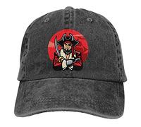 Terror of The Pirates Women Men Baseball Cap Do Old Cowboy Caps Low Profile Denim Cap Plain Hats for Summer Hip Hop Hiking