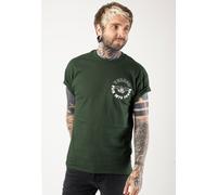 Terror - Pain Into Power Forest Green - T-Shirt - green - M - 100% Cotton M