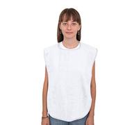 Terry Adult Bib, White (3Pk)