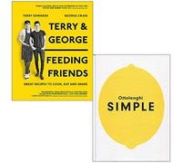 Terry and george feeding friends, ottolenghi simple 2 books collection set