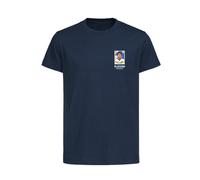 Terry Butcher World Cup Sticker Kids T-Shirt - Navy / 5-6 years