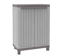 Terry, C-Wood 6802-door Cabinet with 1 inner shelf, Doors with Wood Effect - 68x39x91.5 cm