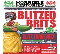 Terry Deary Blitzed Brits Paperback Book Terry Deary Multicolor