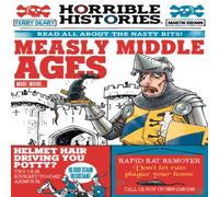 Terry Deary Measly Middle Ages (newspaper edition) Paperback Book Terry Deary Multicolor