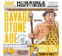 Terry Deary Savage Stone Age (newspaper edition) Paperback Book Terry Deary Multicolor