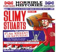 Terry Deary Slimy Stuarts (newspaper edition) Paperback Book Terry Deary Multicolor