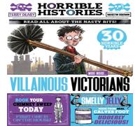 Terry Deary Villainous Victorians Paperback Book Terry Deary Multicolor