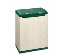 Terry, Ecocab 2, Cabinet for Selective Waste Collection, 2 Compartments - 68x39x88.7 cm