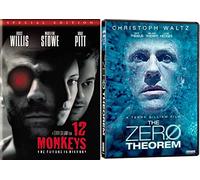 Terry Gilliam's Fantastic Multi- Dimensional Worlds: The Zero Theorem + 12 Monkeys 2 DVD Bundle