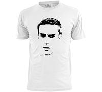 Terry Hall Silhouette Unisex T-Shirt Printed Tee Graphic Top Men White Shirt L
