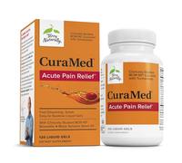 Terry Naturally Curamed Acute Relief 120 Pieces Liquid Gel with Curcumin Bcm-95, Boswellia Bos-10 and Small Black Sesame Oil, Easy to Swallow, Quick Dissolve, GMO Free, 60 Pork