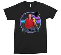 Terry Nutkin Homage T-Shirt 90s 80s TV Host Animal Magic, The Really Wild Show Cotton Short Sleeve Shirt O Neck Tee