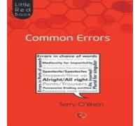 Terry O'Brien Little Red Book Of Common Errors Paperback Terry O'Brien Multicolor
