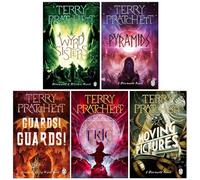 Discworld Novel Series 2 Terry Pratchett Collection 5 Books Set Book 6-10
