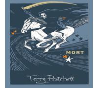 Terry Pratchett Mort Hardback Book in White Terry Pratchett White