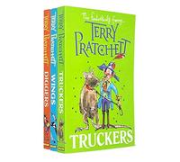 Terry Pratchett The Bromeliad Trilogy Collection 3 Books Set (Wings, Diggers, Truckers)