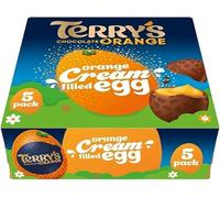 Terry’s Chocolate Orange Cream Filled Eggs 5 x 34g - Perfect For Easter