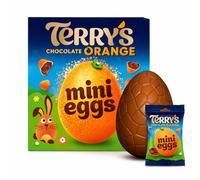 Terry’s Chocolate Orange Easter Egg 200g Large Milk Chocolate with Mini Chocolate Orange Pieces - Kids & Adults Easter Gift, Egg Hunt Chocolate | Amami Trade Gifts