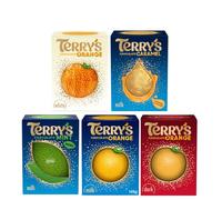 Terry’s Chocolate Variety Selection - 5 x 145g Assorted Chocolate Balls, Milk, Mint, Caramel, Dark & White Chocolate Flavours - Sharing & Gifting Treat