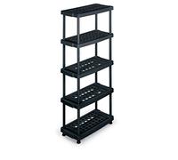 Terry, Scaffale 8040-5, Modular Shelving with 5 Shelves - 79x39x176 cm