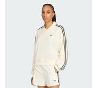 TERRY TOWEL V NECK LONG SLEEVES Polo Shirt