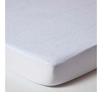 Terry towelling Waterproof cot bed mattress protectors with 100% cotton top, fully elasticated fitted skirt. Ensure your child's mattress is well-protected with these essential accessories.