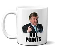 Terry Wogan - Eurovision Song Competition - NUL Points - 11oz Ceramic Mug