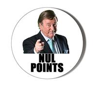 TERRY WOGAN NUL POINTS EUROVISION 38mm Round Fridge Magnet