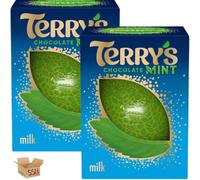 Terry's Chocolate Mint, 145g, Mint Flavoured Milk Chocolate Ball (Pack of 2) By SSN Spark Systems Network