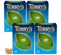 Terry's Chocolate Mint, 145g, Mint Flavoured Milk Chocolate Ball (Pack of 4) BY SSN Spark Systems Network