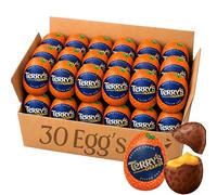 Terrys Chocolate Orange Filled Egg 34g Bulk | Milk Chocolate Orange Cream Egg | Easter Egg Hunt, Party Bags & Family Treats (30 Egg)