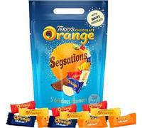 Terrys Chocolate Orange Gift Set | Chocolate Pouch | Christmas Gifts | Stocking Filler | Chocolate Segsations | Individual Wrapped Mini White, Dark, Orange & Milk Chocolates | 300g