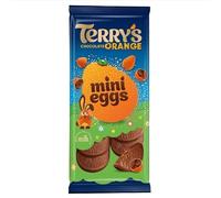 Terry's Chocolate Orange Mini Eggs Bar 90G - For Easter Best gift for Friends & Family