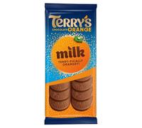 Terry's Chocolate Orange Sharing Bar, Milk Chocolate with Orange Oil, 90g (Pack of 1)