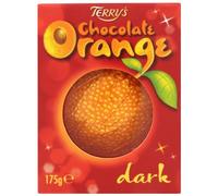 Terry's Dark Chocolate Orange Dark 175 g (Pack of 12)