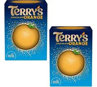 Terry's Milk Chocolate Orange Ball 145g | Milk Chocolate Orange with Natural Orange Flavour | Iconic Chocolate Orange | Chocolate Gift | Perfect for Sharing, Gifting & Christmas Celebrations