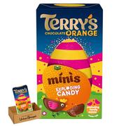 Terry's Milk Chocolate Orange Minis Exploding Candy Easter Egg, 91g, Terry's Easter Egg Orange Minis Exploding Candy Vegetarian Bundle by UrbanShoppi (Pack of 1)