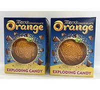 Terry's Milk Chocolate Orange with Exploding Candy 147g Multipack (2 Pack)