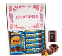 Terrys Orange Chocolate Hamper & Lovely Card for- 1x 90g + 6x 35g Terry’s Chocolate Lovers Sweets Gift Box for Christmas Last Minute Gifts for Women Men Mom Dad Gifts Birthday