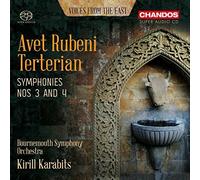 TERTERIAN - TERTERIAN:SYMPHONIES 3/4 [CD]