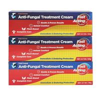 Terthon Herbal Antifungal Skin Cream: Treatment for Ringworm, Jock Itch, Athlete’s Foot & Fungal Skin Infections - Natural, Fast-Acting Formula, First Aid Essential (20g (3 Pack))