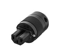 Tertullus High-End HiFi IEC Female Connector Rhodium Plated Audiophile IEC Connector