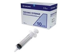 Terumo 2SS10ES Disposable Syringe, 10 mL (Pack of 100)